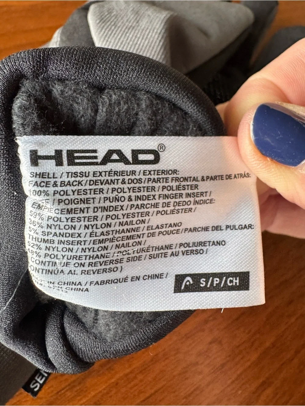 Head Ski Gloves Small Unisex